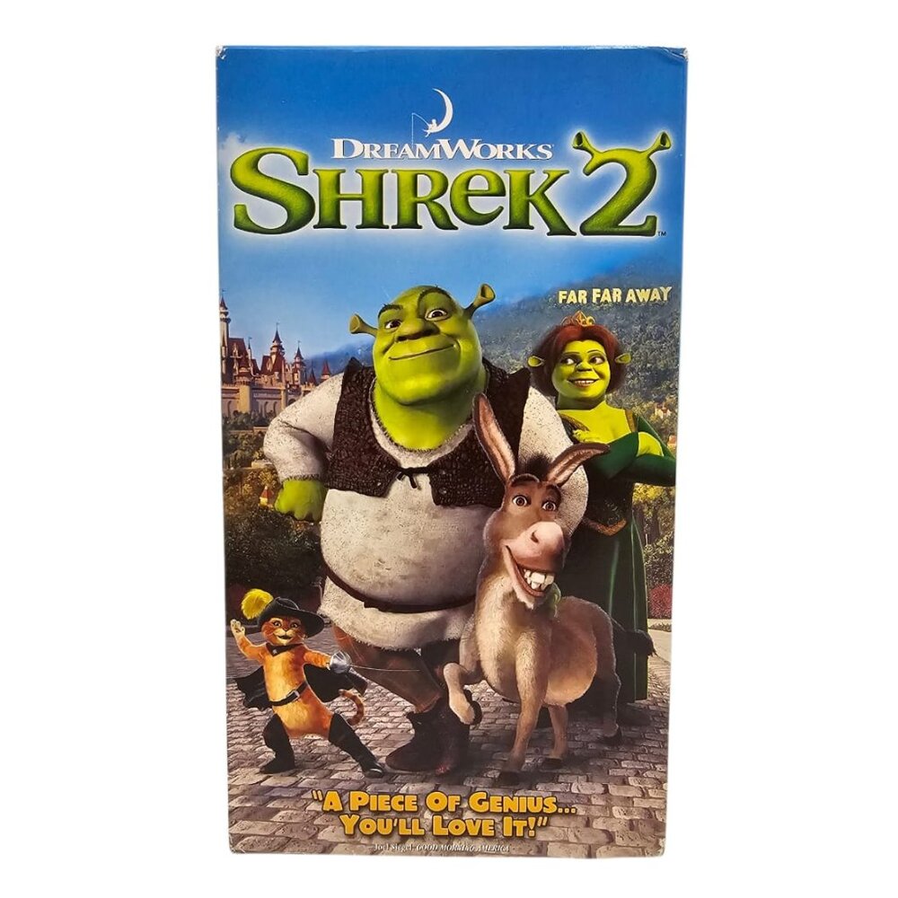 Shrek 2 (VHS, Dreamworks, 2004) Mike Myers, Eddie Murphy, Cameron Diaz
